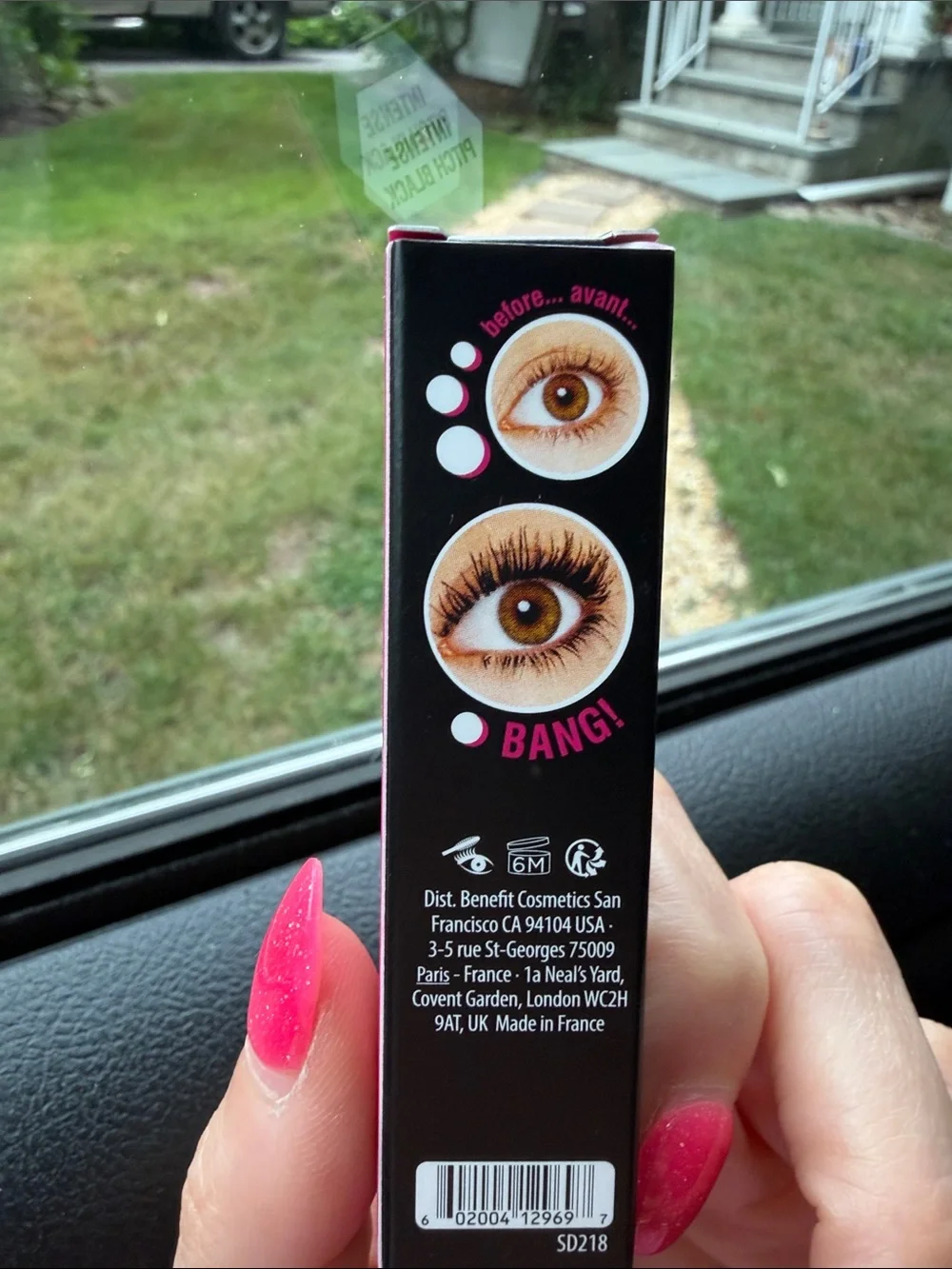 5 for $25! Benefit BADgal BANG! Volumizing Mascara — Black with Pink Accents